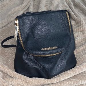 Black medium fashion backpack